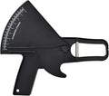 Manual Skinfold Body Fat Caliper – Black, Measurement Tool