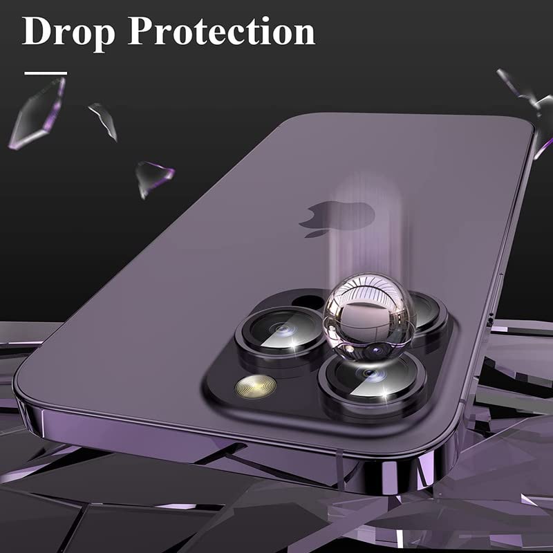 📸 ACDC Camera Lens Protector for iPhone – Alloy Metal Cover + Tempered Glass