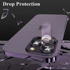 📸 ACDC Camera Lens Protector for iPhone – Alloy Metal Cover + Tempered Glass