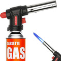 Portable Butane Gas Torch Burner – Adjustable Blue Flame Blow Torch for Heating and Outdoor Use