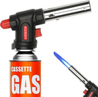 Portable Butane Gas Torch Burner – Adjustable Blue Flame Blow Torch for Heating and Outdoor Use