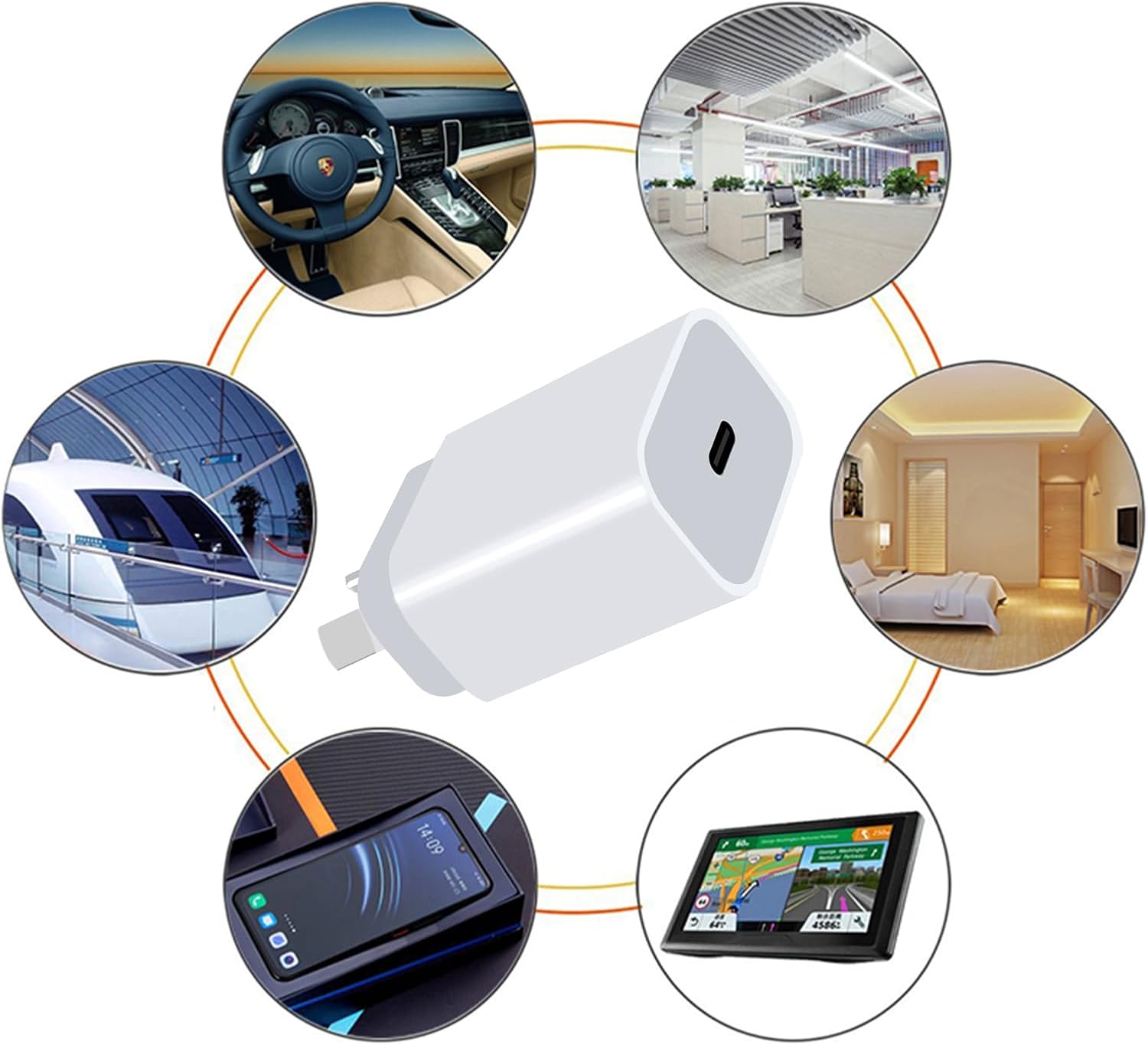 ⚡ ACDC USB-C Wall Charger (PD + QC 3.0) – 20W Fast Charging Adapter