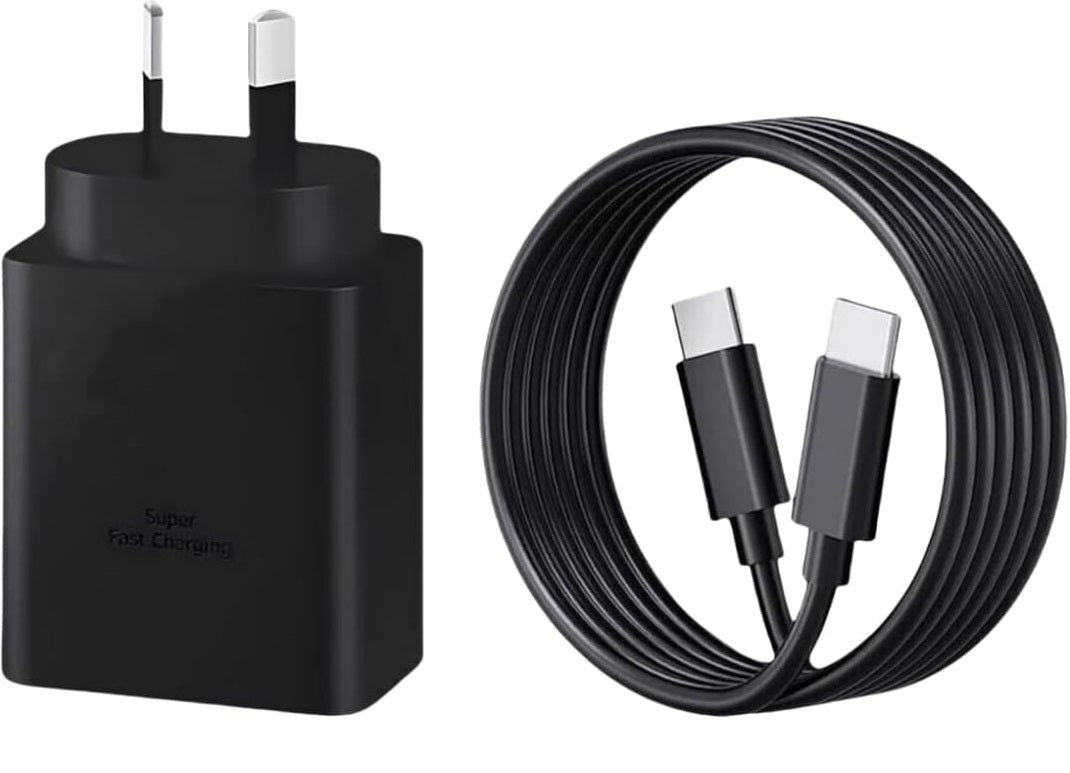 ⚡ ACDC 45W USB-C Fast Charger with 1 M Cable – High-Speed Android & Samsung Charging Adapter