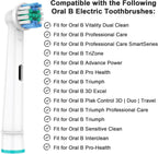 4PCs Electric Toothbrush Replacement Heads Compatible With Oral B Braun