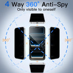 🔒 ACDC 360° Privacy Screen Protector for iPhone (2-Pack)