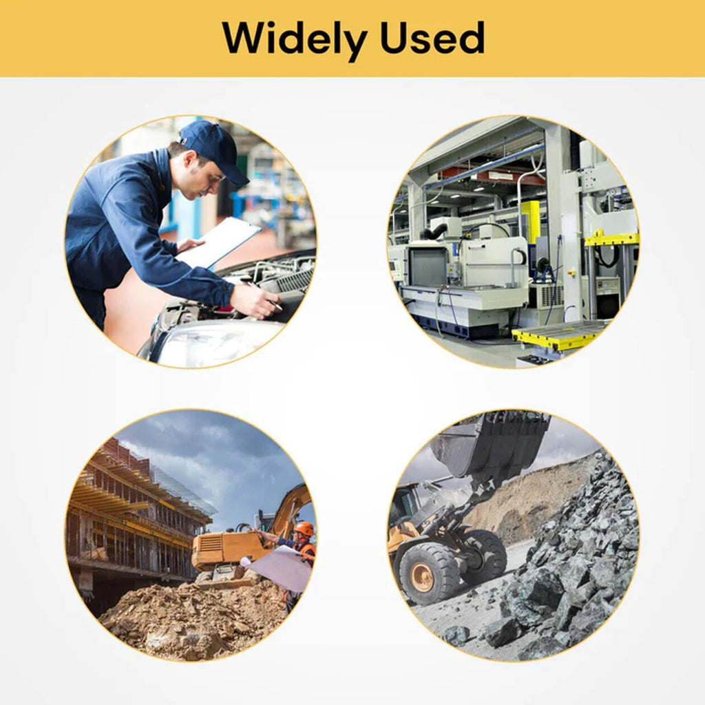 Universal Grease Gun Coupler – Quick Release Locking Grease Nozzle Heavy Duty Connector