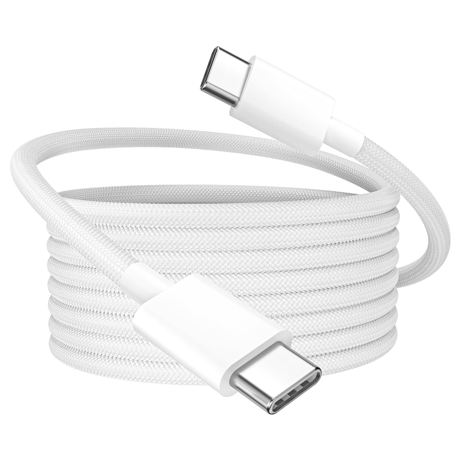 USB-C to USB-C Fast Charging Cable 2M (60W) – Braided Type-C PD Data & Charging Cable