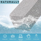 2 Pack Pumice Cleaning Stone with Handle – Toilet Bowl & Hard Water Stain Remover