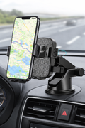 Universal Adjustable Car Phone Holder – 360° Rotation Dashboard & Air Vent Mount | Secure Grip